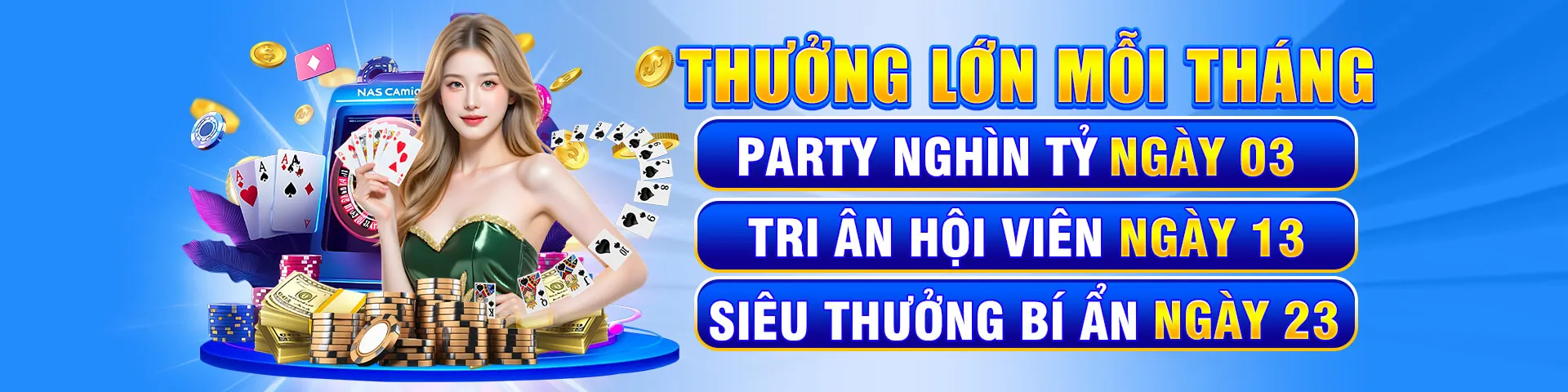 Hình ảnh chính Nổ Hũ 123Goal với các biểu tượng may mắn và tiền thưởng lớn, tạo không khí phấn khích
